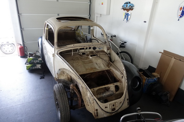 14. Po karosářské a nové blatníky 26.4.2019