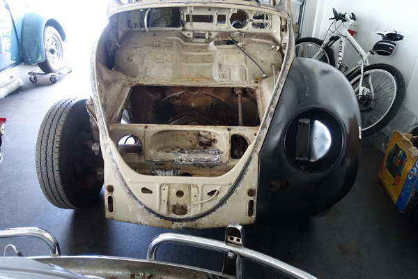 16. Po karosářské a nové blatníky 26.4.2019