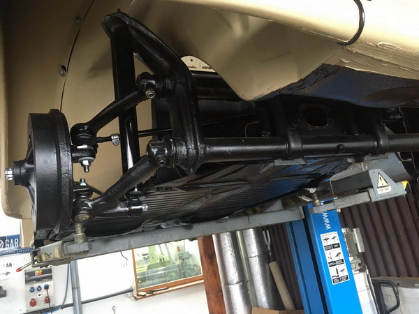 22. montáž poloos a práce na podvozku 11-2020