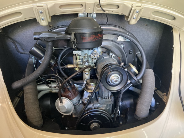 40. Původní motor po opravě