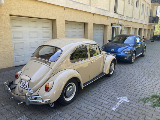 Beetle 1967 a Beetle 2016