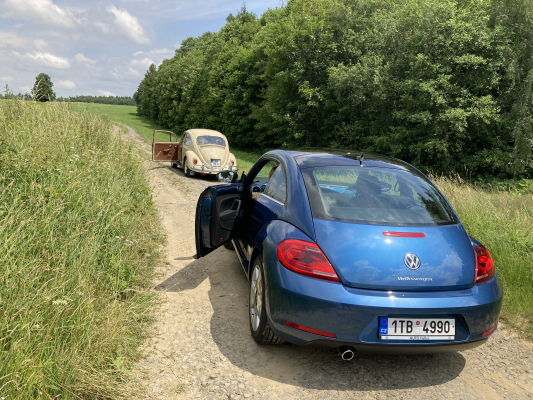 Beetle 1967 a Beetle 2016