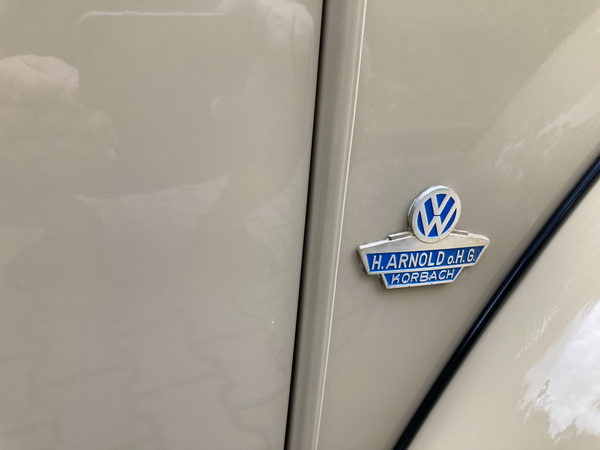 Original plaketa VW Arnold  - Korbach.